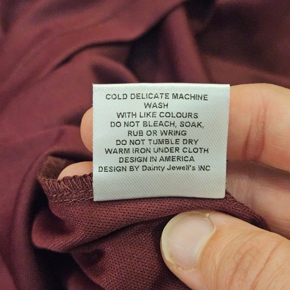 Dainty Jewells Mauve Floral Lace Modest A-Line Dress Size 3XL Long Sleeve NWT - Picture 11 of 11